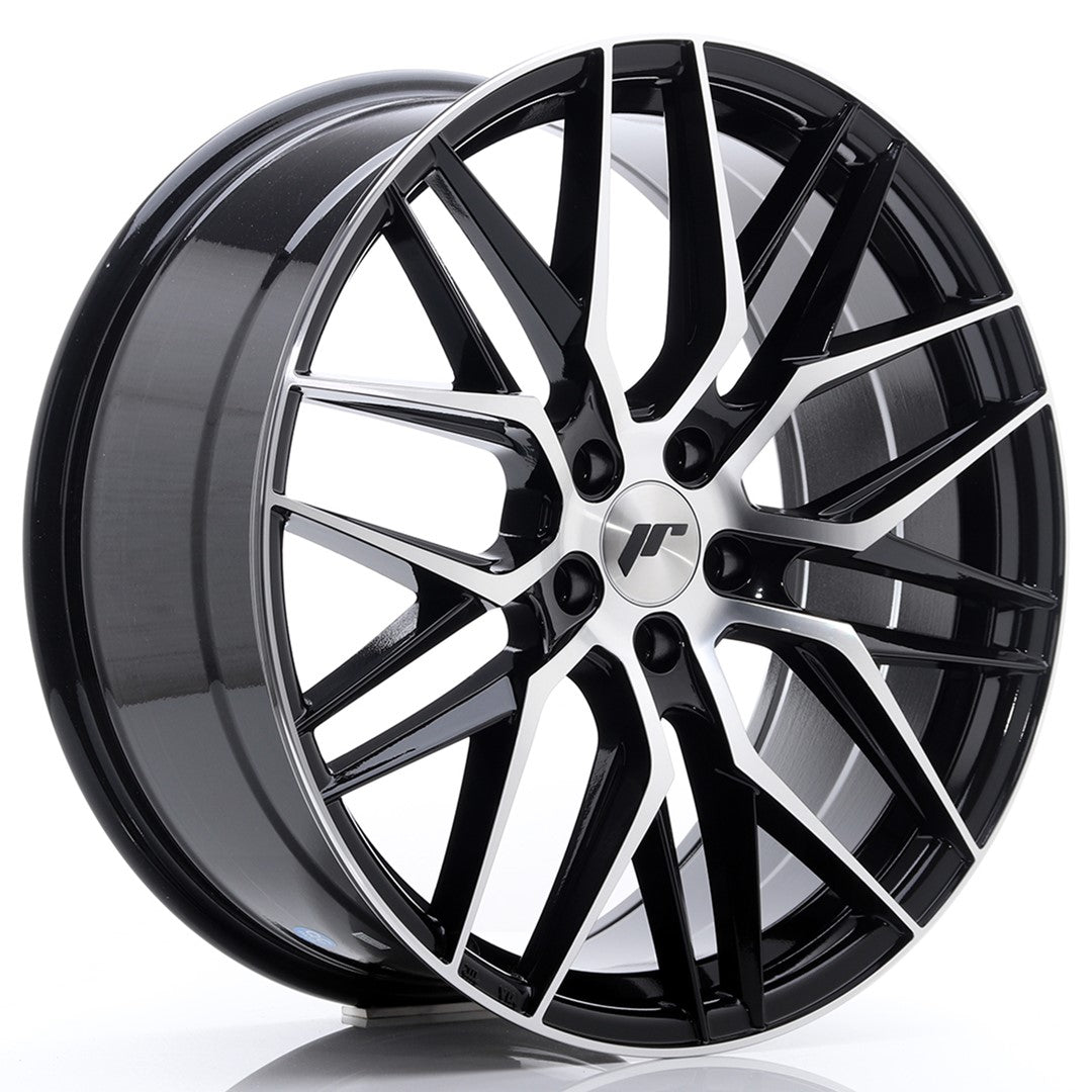 felger-Japan-Racing-JR28-Gloss-Black-Machined-Face-20x8.5-5x114.3-et-40-67.1mm