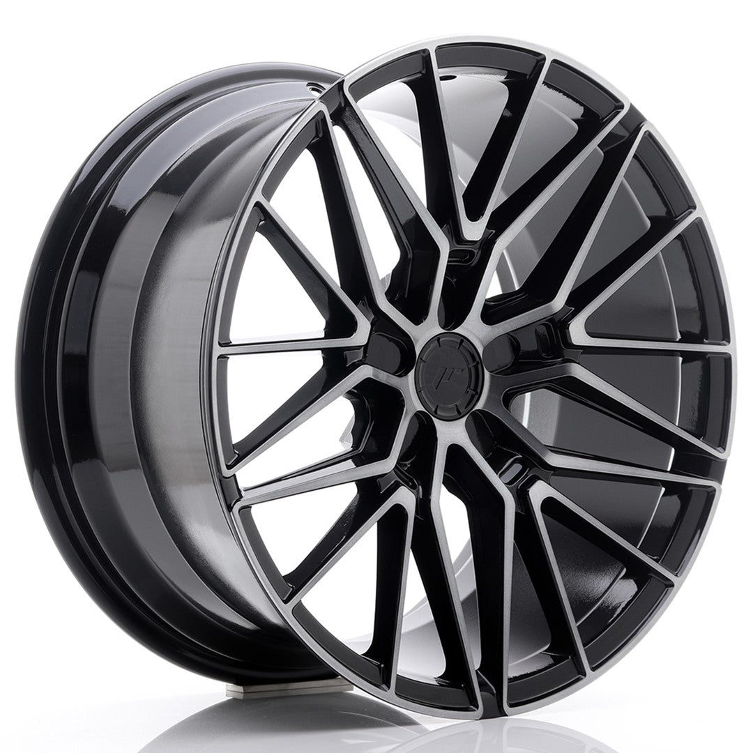 felger-Japan-Racing-JR38-Black-Brushed-w/Tinted-Face-19x9.5-5x120-et-40-72.6mm