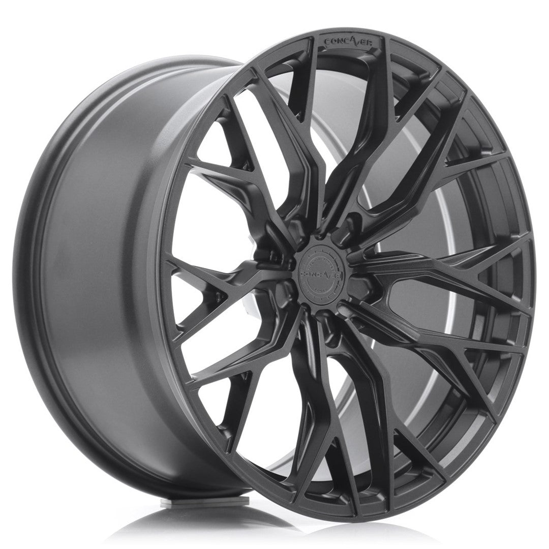 Concaver-CVR1-Carbon-Graphite-19x8.5-5x108-ET45-63.4mm-Felger-wheels-rims-Grey