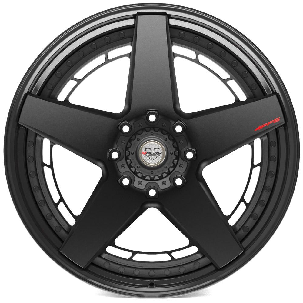4PLAY-4PF5-Matte-Black-Center-and-Gloss-Black-Barrel-Black-24x14-124.1-wheels-rims-felger-Felgkongen
