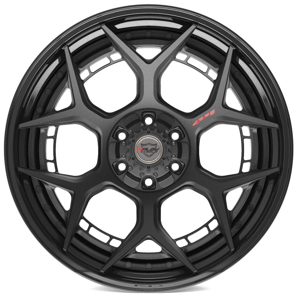4PLAY-4PF6-Matte-Black-Center-and-Gloss-Black-Barrel-Black-22x10-106-wheels-rims-felger-Felgkongen