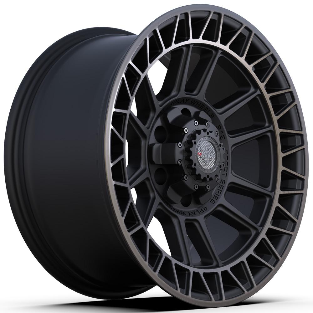 4PLAY-4PS12-Satin-Machined-with-Bronze-Black-18x9-66.9-wheels-rims-felger-Felgkongen