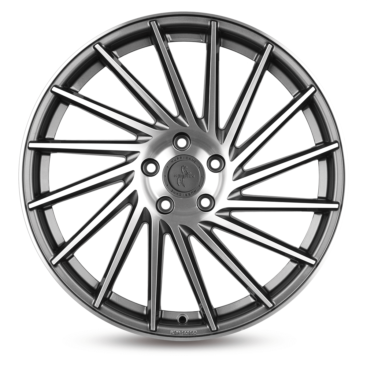 Keskin KT17 Palladium Front Polish - 19x8.5 | 5x120 | +35 | 72.6mm