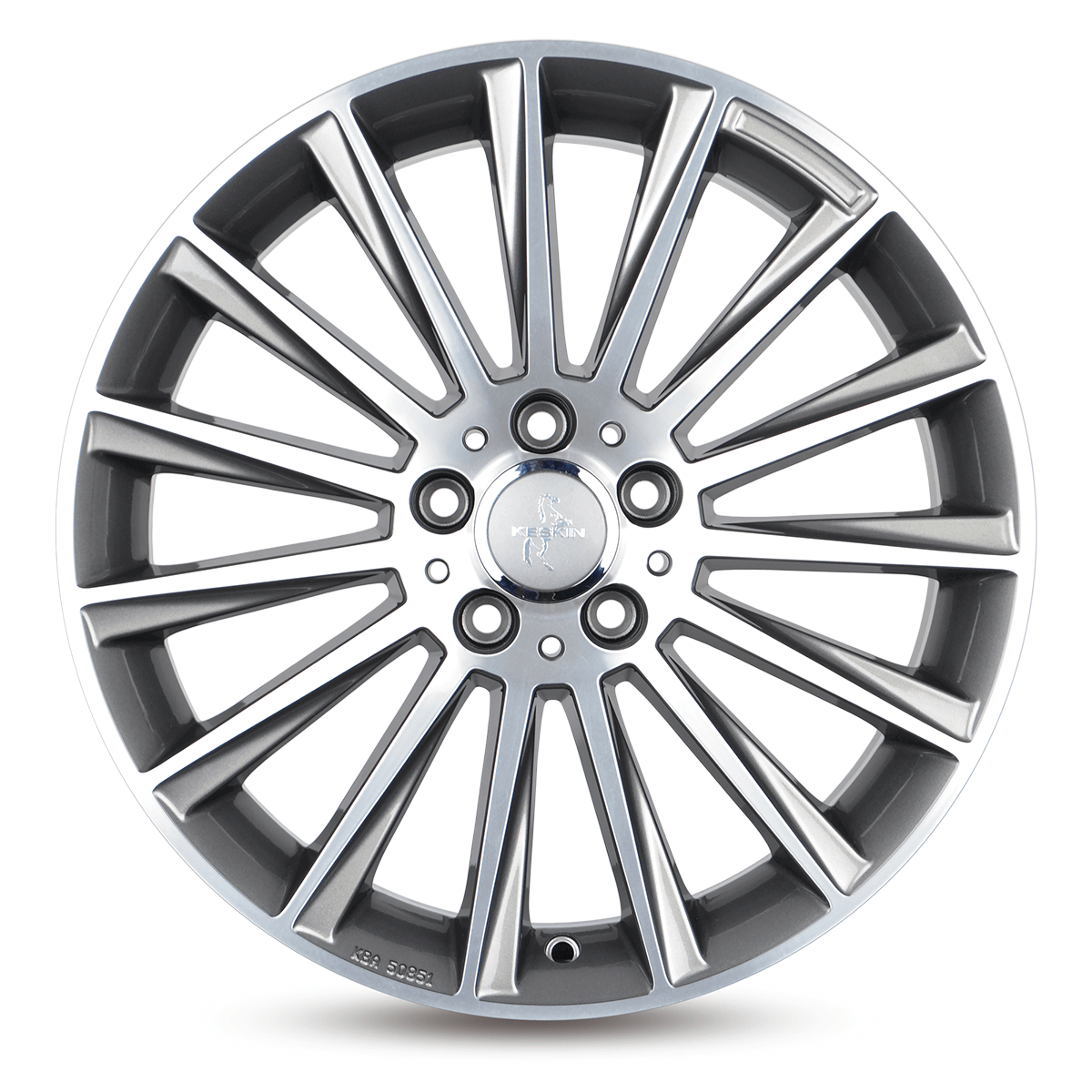 Keskin KT18 Palladium Front Polish - 17x7 | 5x112 | +38 | 66.6mm
