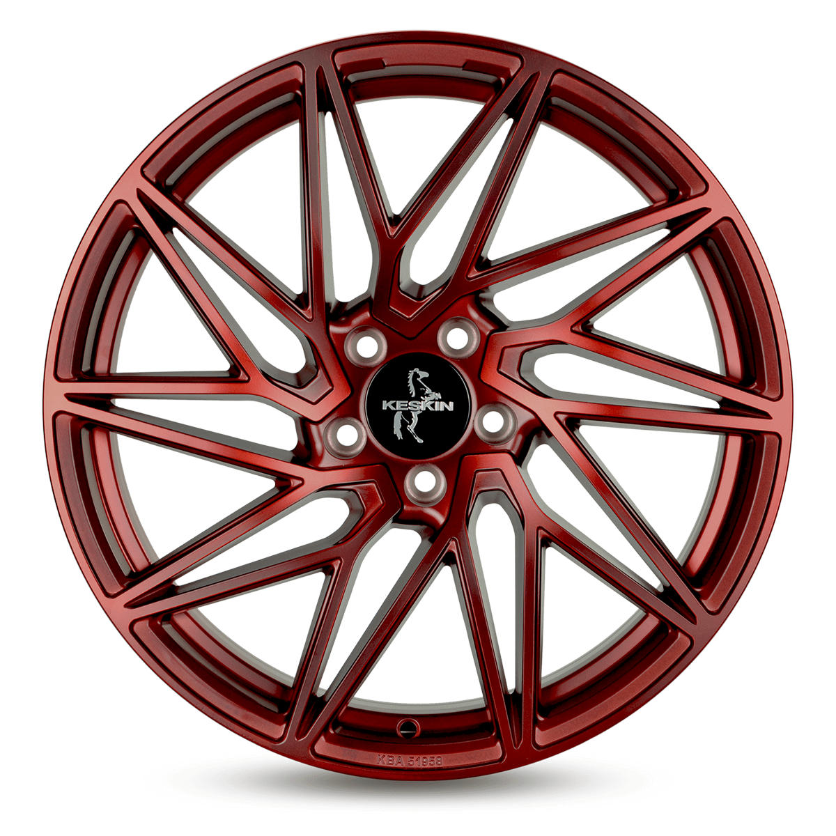 Keskin KT20 Candy Red - 19x8.5 | 5x112 | +30 | 72.6mm