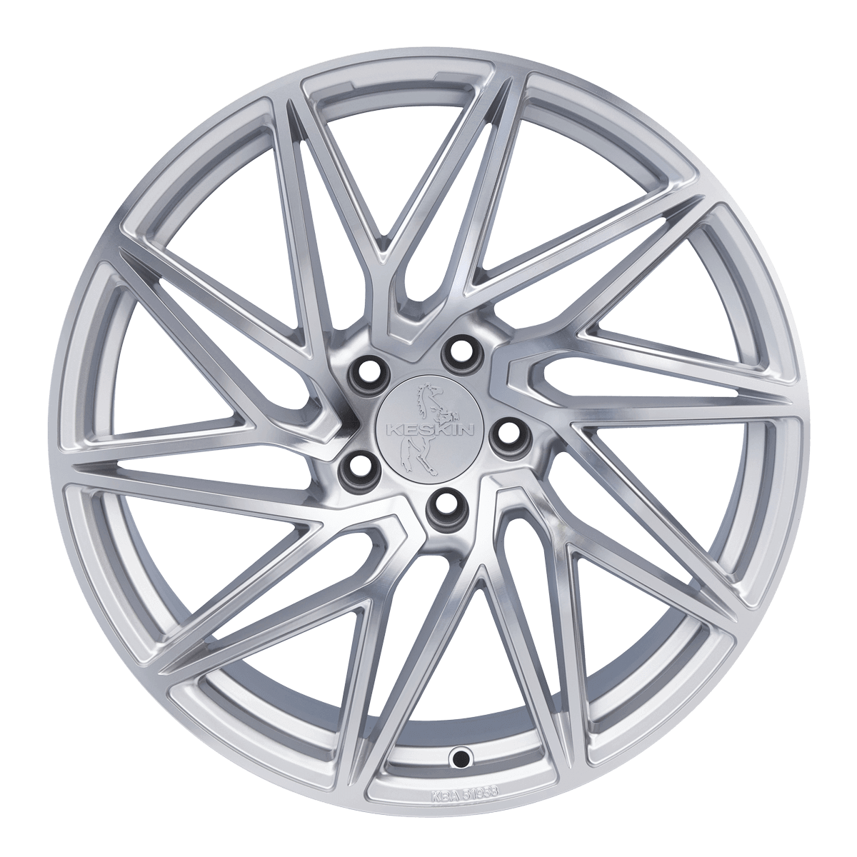 Keskin KT20 Silver Front Polish - 19x8.5 | 5x112 | +45 | 72.6mm