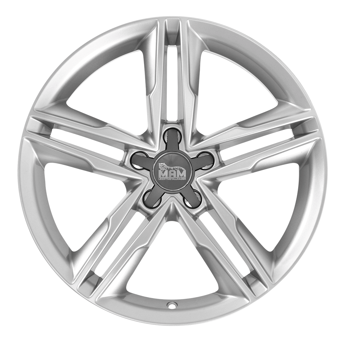 MAM A1 Silver Painted - 19x8 | 5x112 | +30 | 66.5mm