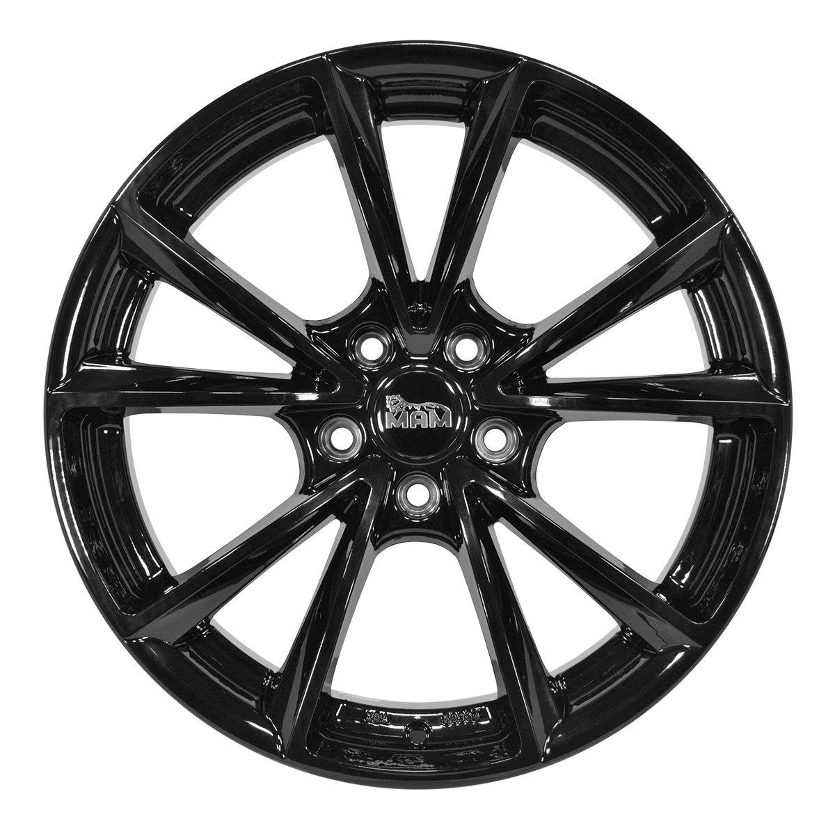 MAM A5 Black Painted - 19x8 | 5x112 | +30 | 66.6mm