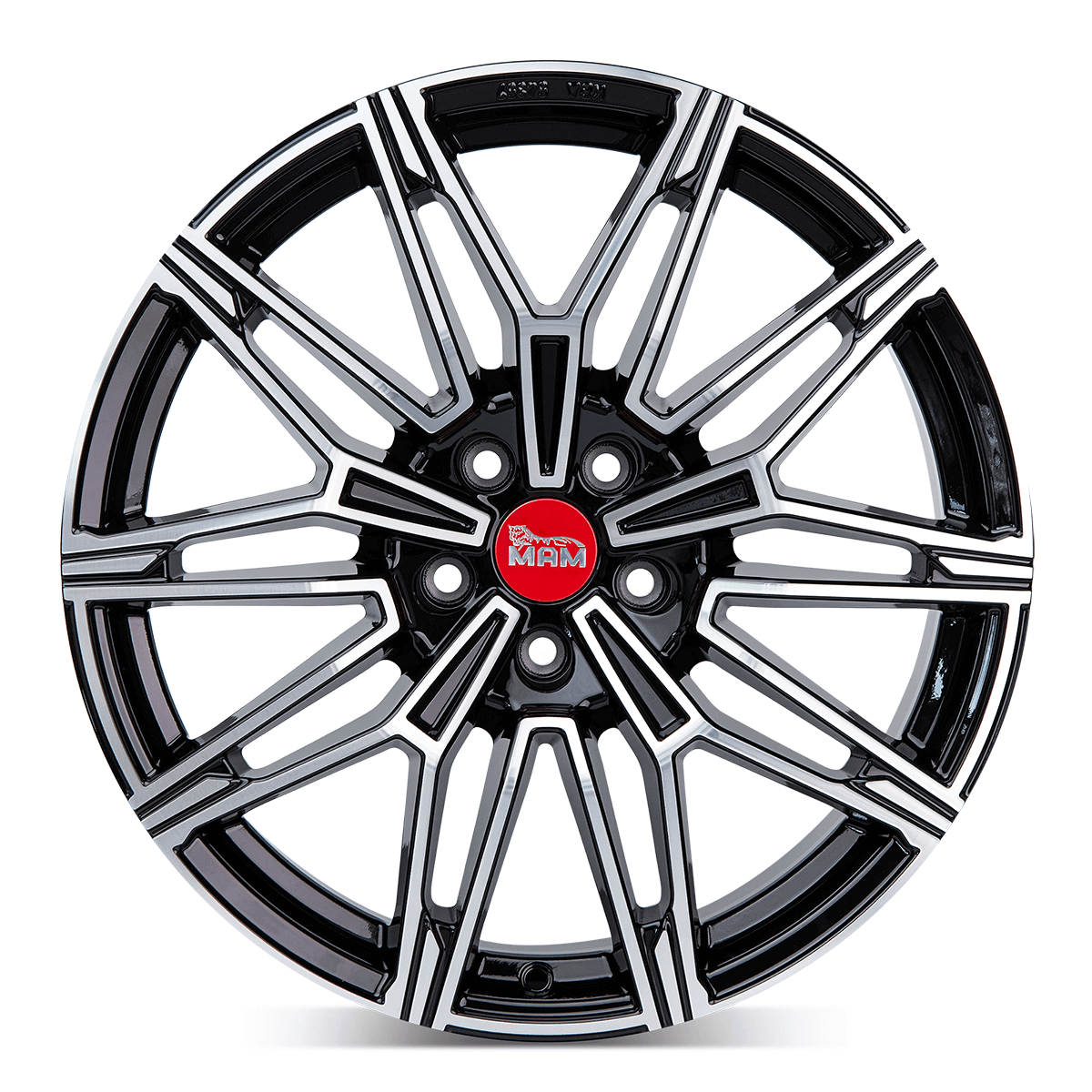 MAM B3N Black Front Polish - 19x8.5 | 5x112 | +45 | 66.65mm