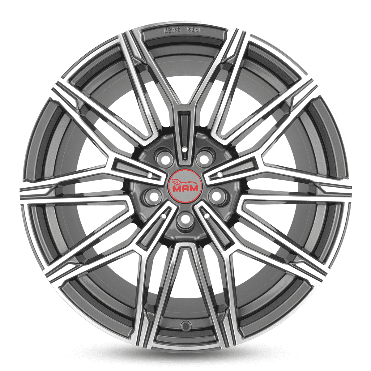 MAM B3 Palladium Front Polish - 19x8.5 | 5x120 | +20 | 72.6mm