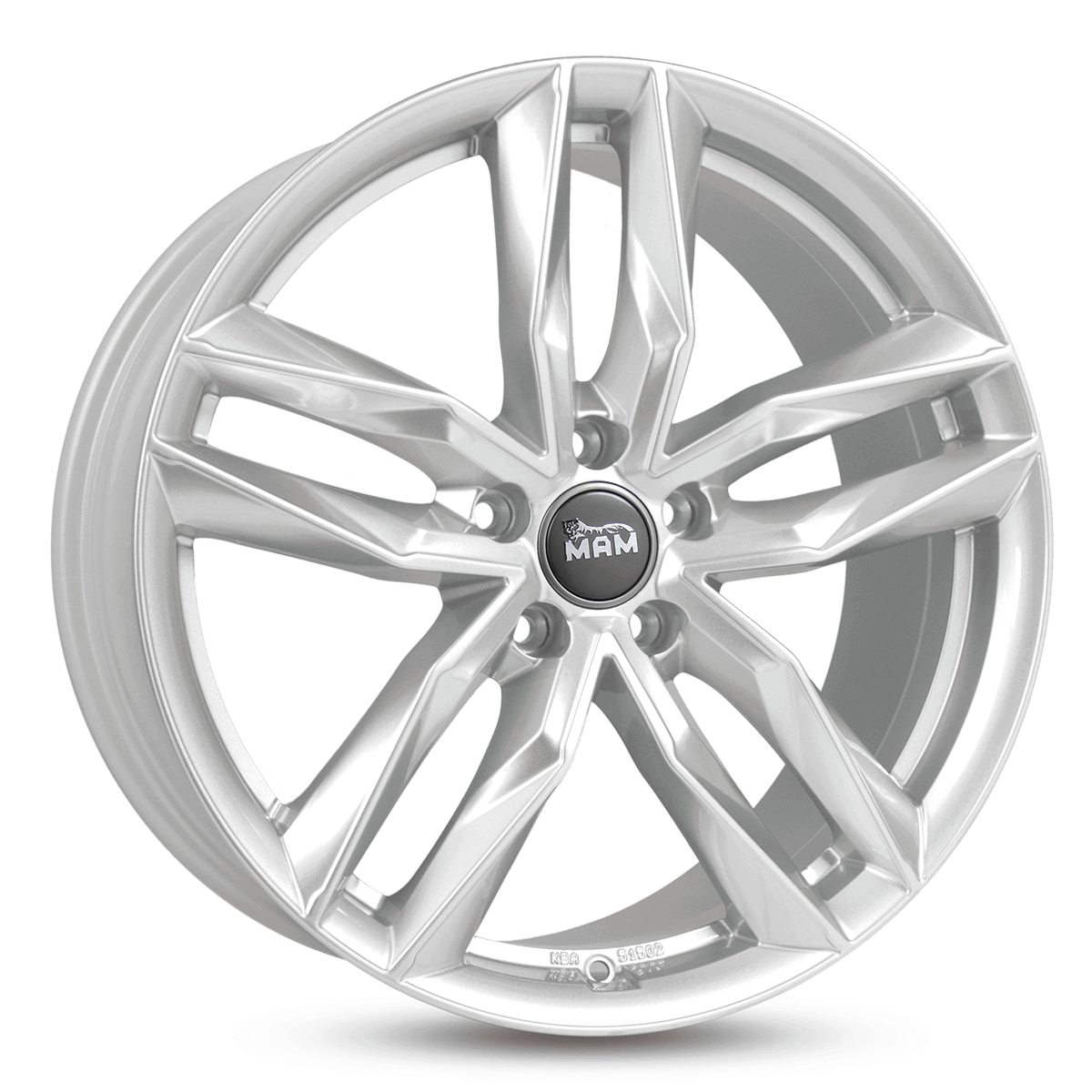 MAM RS3 Silver Painted - 18x8 | 5x108 | +45 | 72.6mm