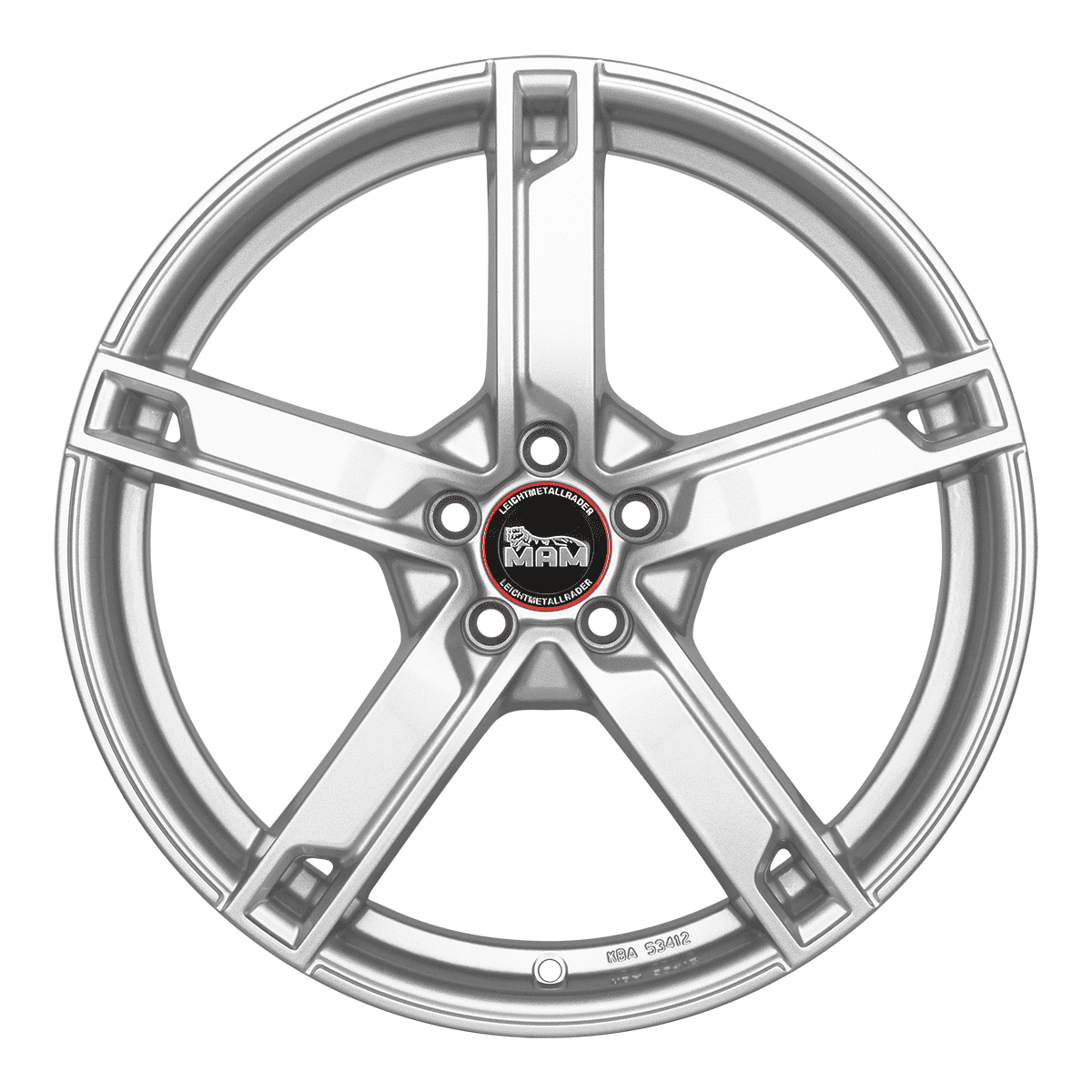 MAM W4 Silver Painted - 18x7.5 | 5x112 | +44 | 66.6mm