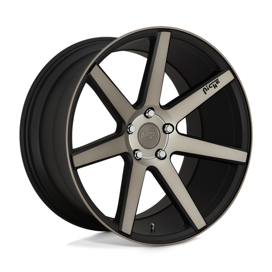 Felger-Niche-1PC-VERONA-Matte-Black-Machined-20x8.5-5x114.3-et35-72.56
