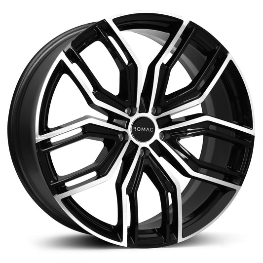 Romac Catalina Black/Polish - 22x9.5 | 5x108 | +42 | 63.4mm