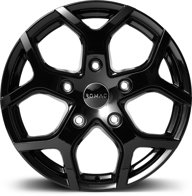 Romac Cobra Gloss Black - 16x6.5 | 5x108 | +40 | 65.1mm