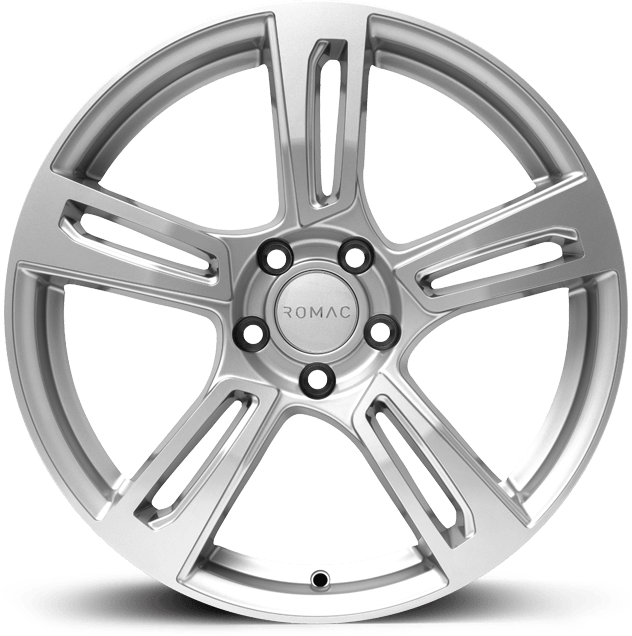 Romac Edge Silver - 15x6.5 | 4x108 | +40 | 73.1mm