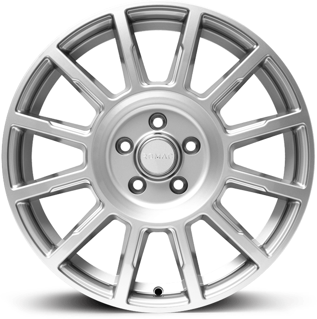 Romac Stealth Silver - 16x6.5 | 5x112 | +50 | 66.6mm