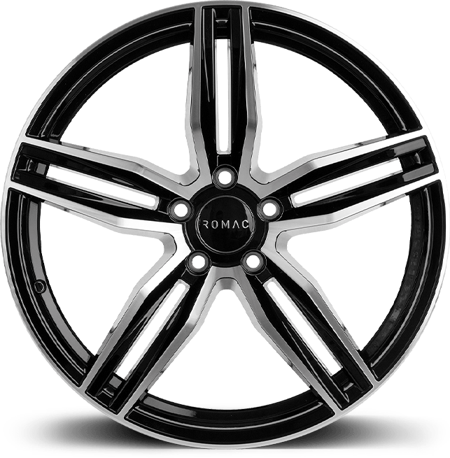 Romac Venom Black/Polish - 20x8.5 | 5x108 | +45 | 73.1mm