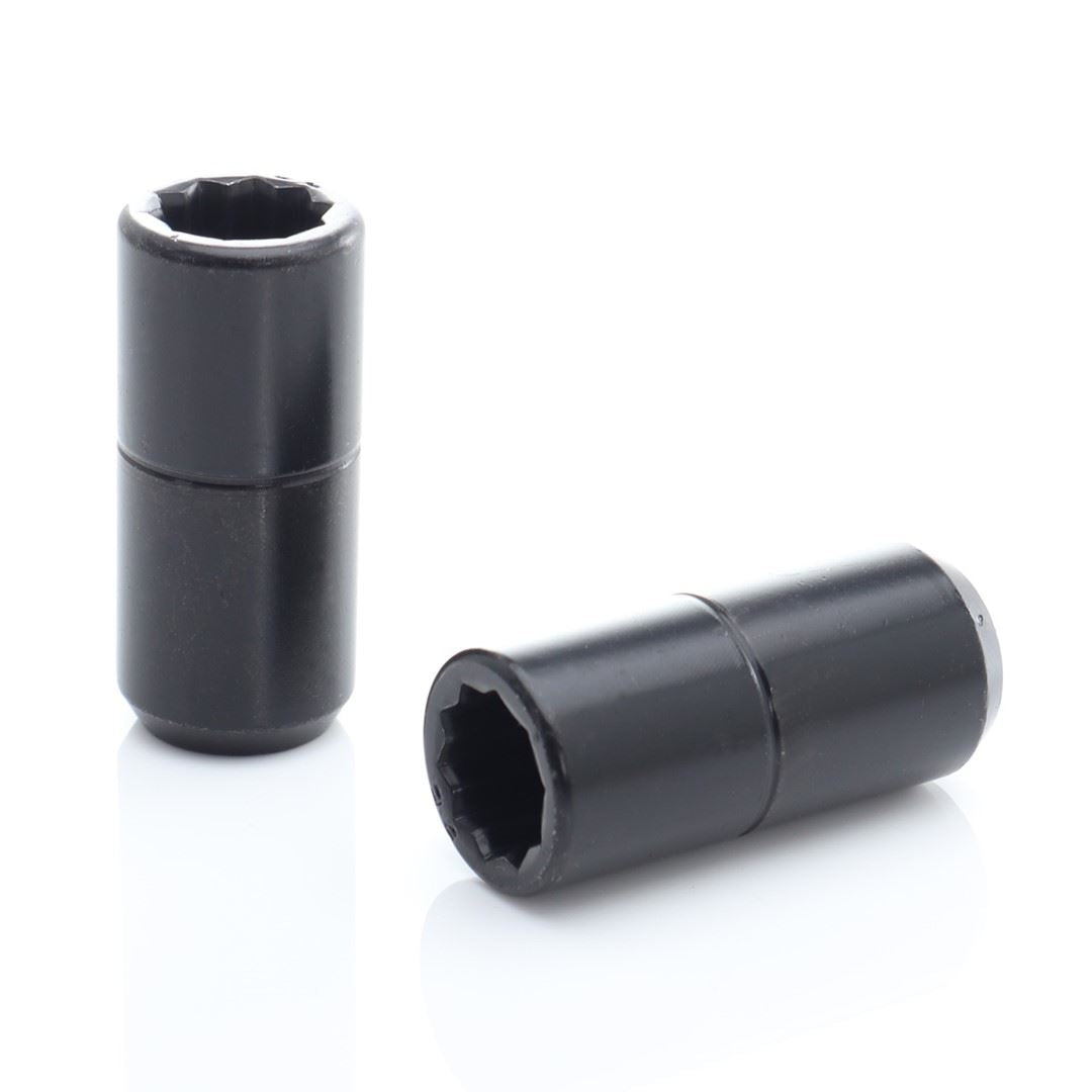 Hjulmuttere 14x1.5 Black | 45mm | 20 stk