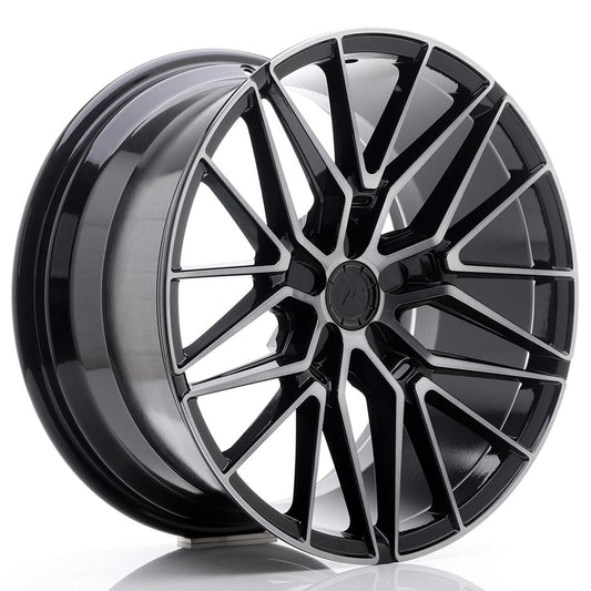 felger-Japan-Racing-JR38-Black-Brushed-w/Tinted-Face-19x9.5-5x120-et-40-72.6mm