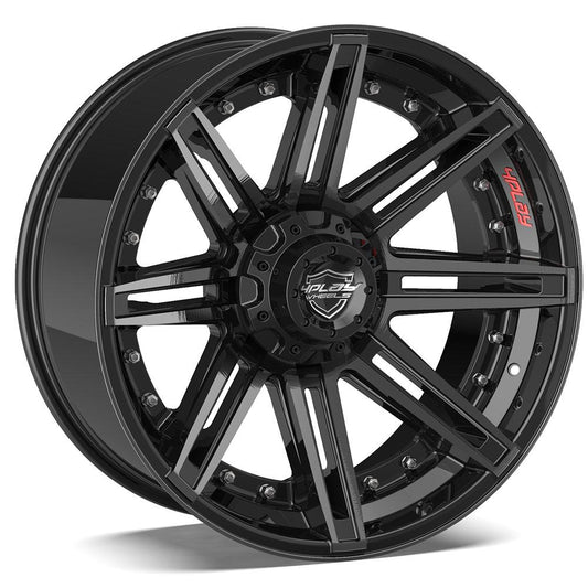 4PLAY-4P08-Brushed-Black-Black-22x12-106-wheels-rims-felger-Felgkongen