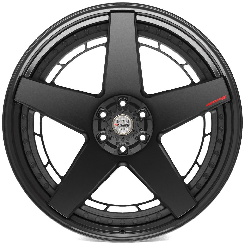 4PLAY-4PF5-Matte-Black-Center-and-Gloss-Black-Barrel-Black-24x14-106-wheels-rims-felger-Felgkongen