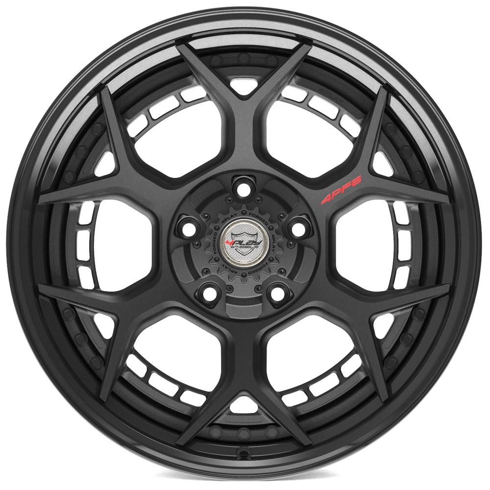 4PLAY-4PF6-Matte-Black-Center-and-Gloss-Black-Barrel-Black-20x9-87-wheels-rims-felger-Felgkongen