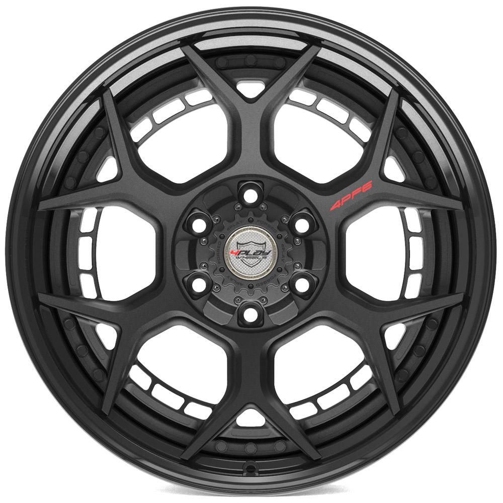 4PLAY-4PF6-Matte-Black-Center-and-Gloss-Black-Barrel-Black-20x9-106-wheels-rims-felger-Felgkongen