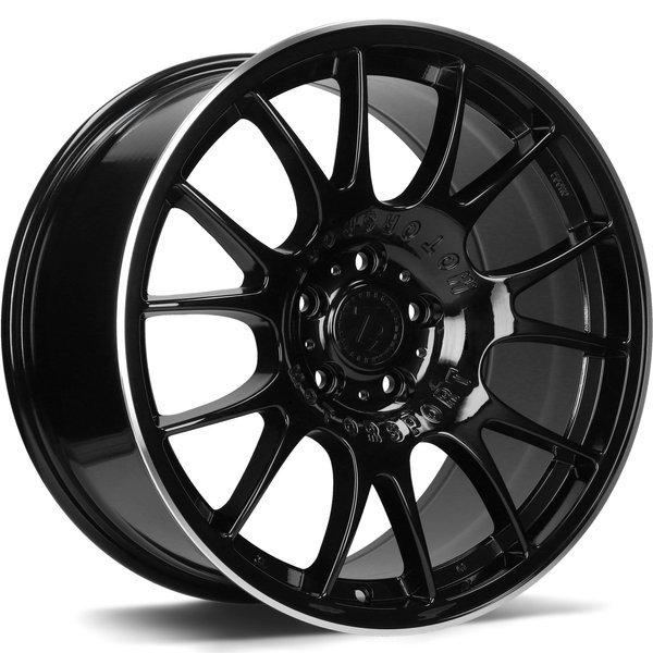79Wheels-SV-H-Black-Glossy-Lip-Polished-Black-18x8-66.6-wheels-rims-felger-Felghuset