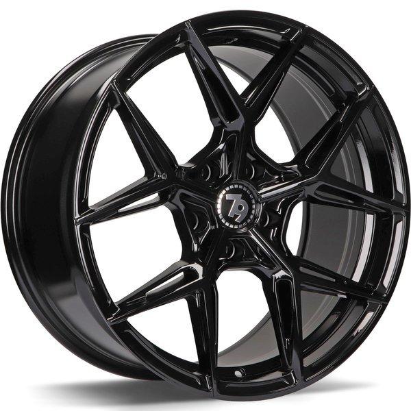 79Wheels-SCF-B-Black-Glossy-Black-19x9.5-66.6-wheels-rims-felger-Felghuset