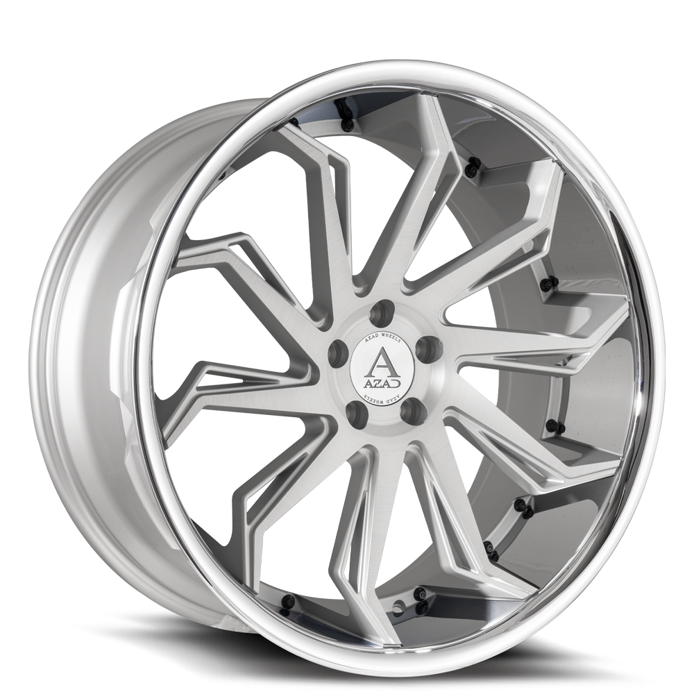 Azad-AZ1101-Brushed-Silver-w/-Chrome-Lip-Silver-20x10.5-73.1-wheels-rims-felger-Felghuset