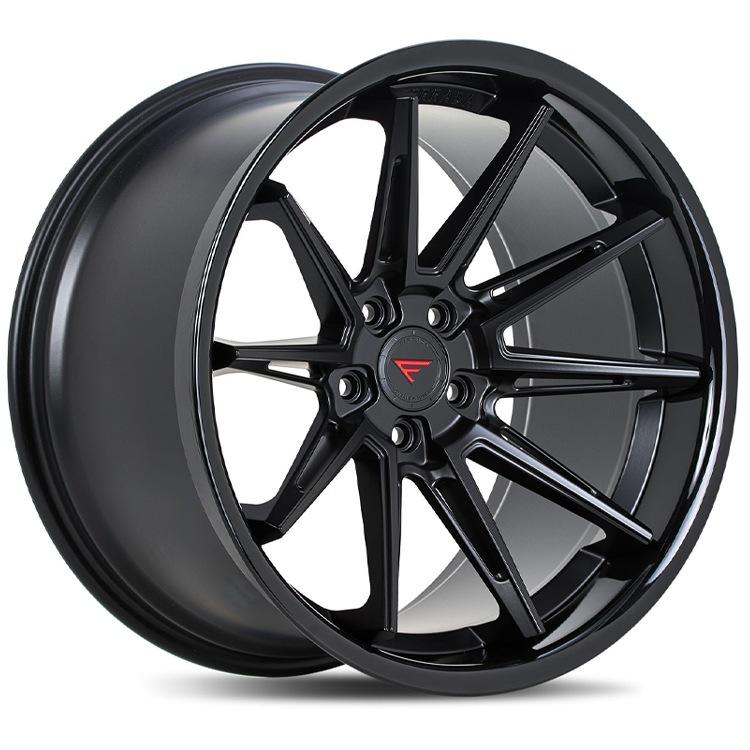Ferrada-CM2-Matte-Black-/-Gloss-Black-Lip-Black-20x9-74.1-wheels-rims-felger-Felgkongen