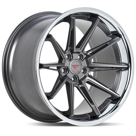 Ferrada-CM2-Matte-Graphite-/-Chrome-Lip-Black-22x9.5-71.6-wheels-rims-felger-Felgkongen