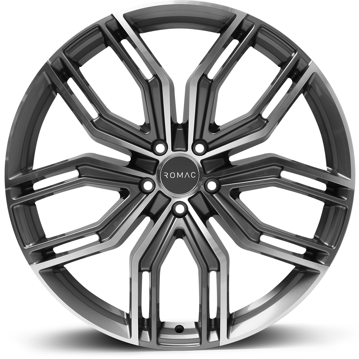 Romac Catalina Grey/Polish - 22x9.5 | 5x120 | +40 | 72.6mm