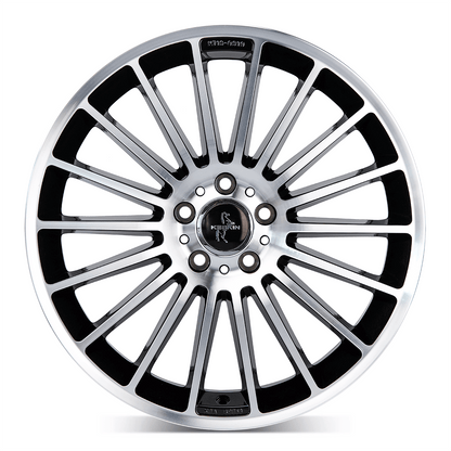 Keskin KT15 Black Front Polish - 17x7 | 5x112 | +48 | 66.6mm
