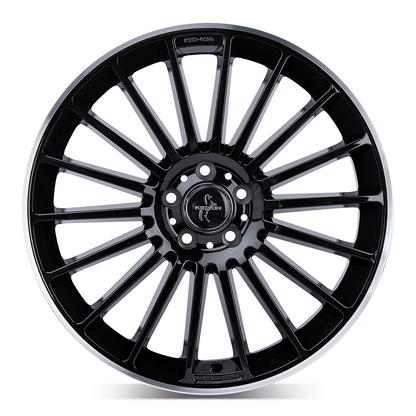 Keskin KT15 Black Lip Polish - 19x8.5 | 5x112 | +45 | 66.6mm