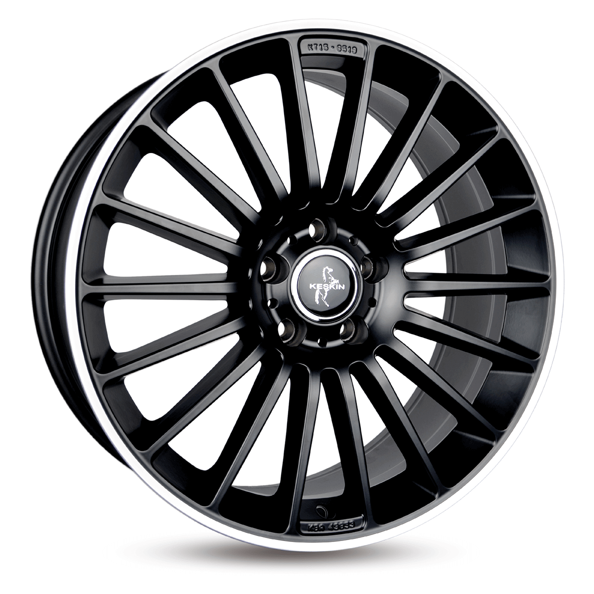 Keskin-KT15-Matt-Black-Polish-Lip-Black-19x8.5-66.6-wheels-rims-felger-Felghuset