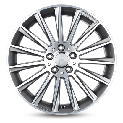 Keskin KT18 Palladium Front Polish - 20x8.5 | 5x112 | +42 | 66.6mm