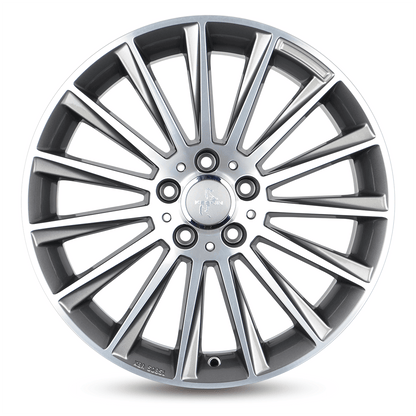 Keskin KT18 Palladium Front Polish - 18x8 | 5x112 | +30 | 72.6mm
