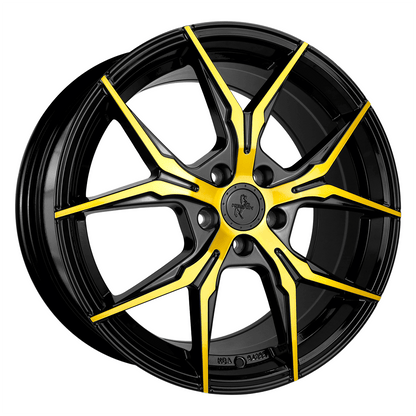 Keskin-KT19N-Black-Front-Gold-Black-19x8.5-72.6-wheels-rims-felger-Felghuset