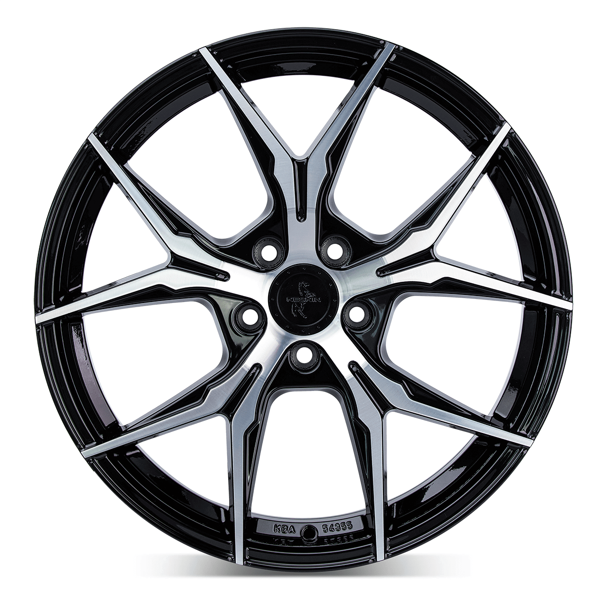 Keskin KT19N Black Front Polish - 19x8.5 | 5x114.3 | +40 | 72.6mm