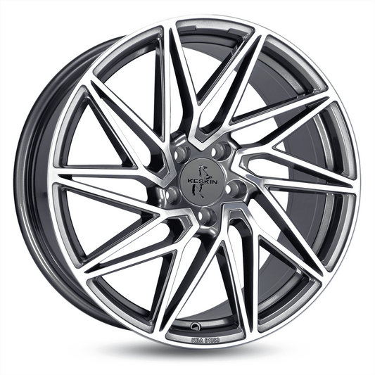 Keskin KT20 Palladium Front Polish - 19x8.5 | 5x112 | +45 | 72.6mm