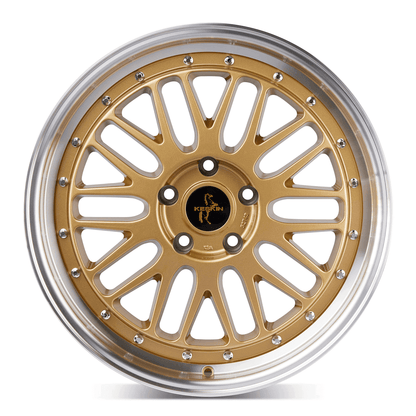 Keskin KT22 Gold Lip Polish - 19x8.5 | 5x120 | +35 | 72.6mm