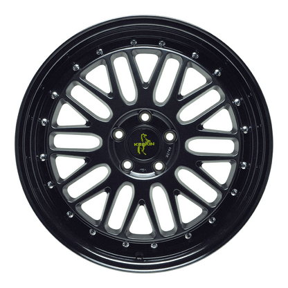Keskin KT22 Matt Black Painted - 19x8.5 | 5x108 | +45 | 72.6mm