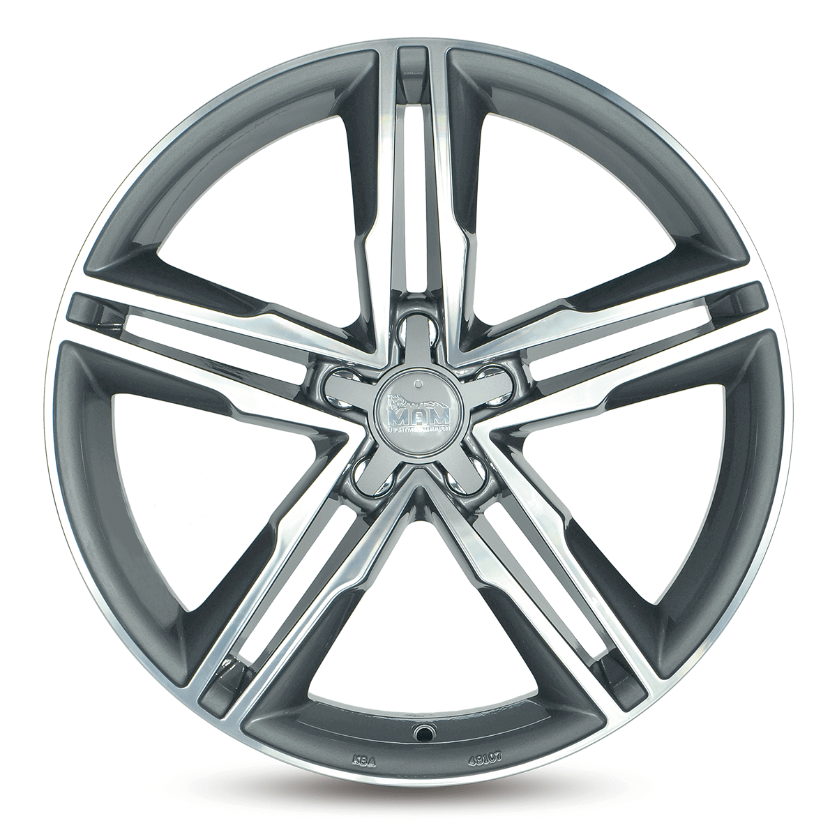 MAM A1 Palladium Front Polish - 18x8 | 5x112 | +44 | 66.5mm