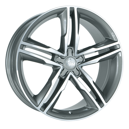 MAM A1 Palladium Front Polish - 18x8 | 5x112 | +44 | 66.5mm