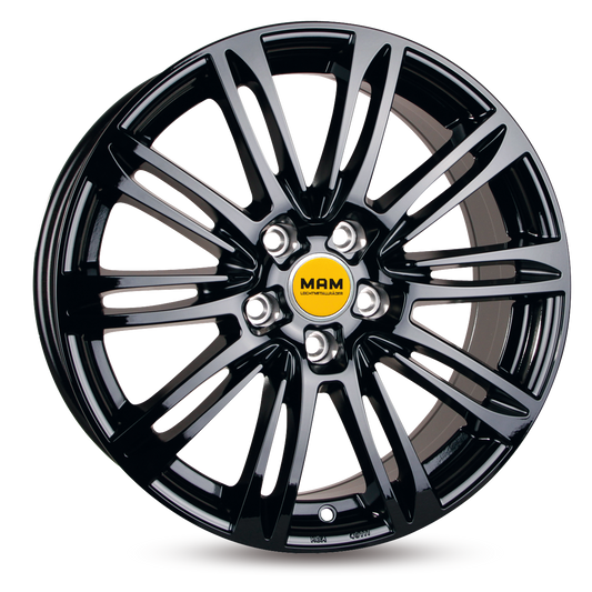 MAM A4 Black Painted - 19x8 | 5x112 | +45 | 66.5mm