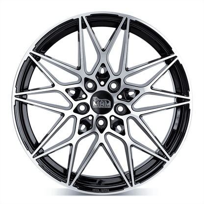 MAM B2N Black Front Polish - 19x8.5 | 5x112 | +45 | 72.6mm