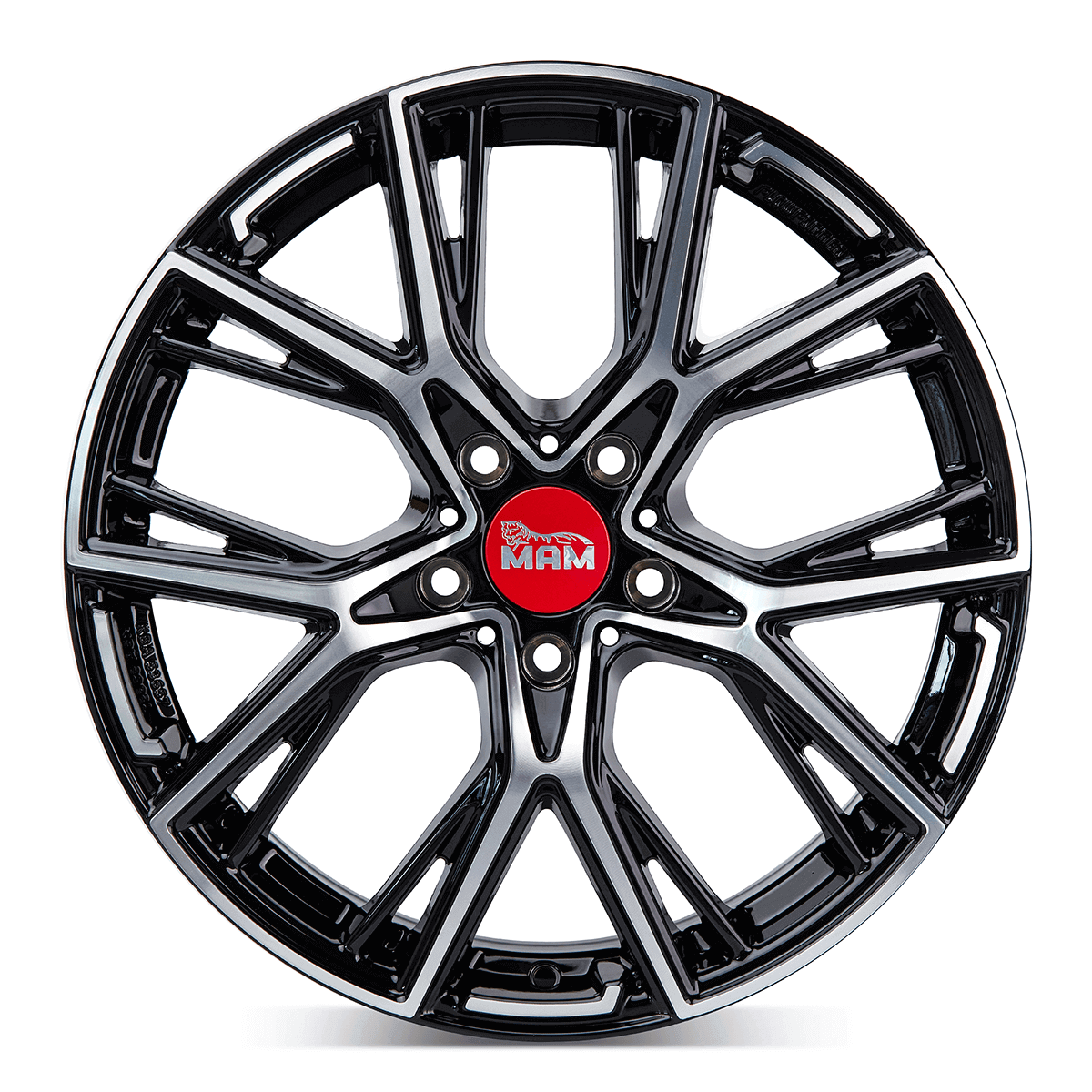 MAM B4 Black Front Polish - 19x8.5 | 5x120 | +40 | 72.6mm
