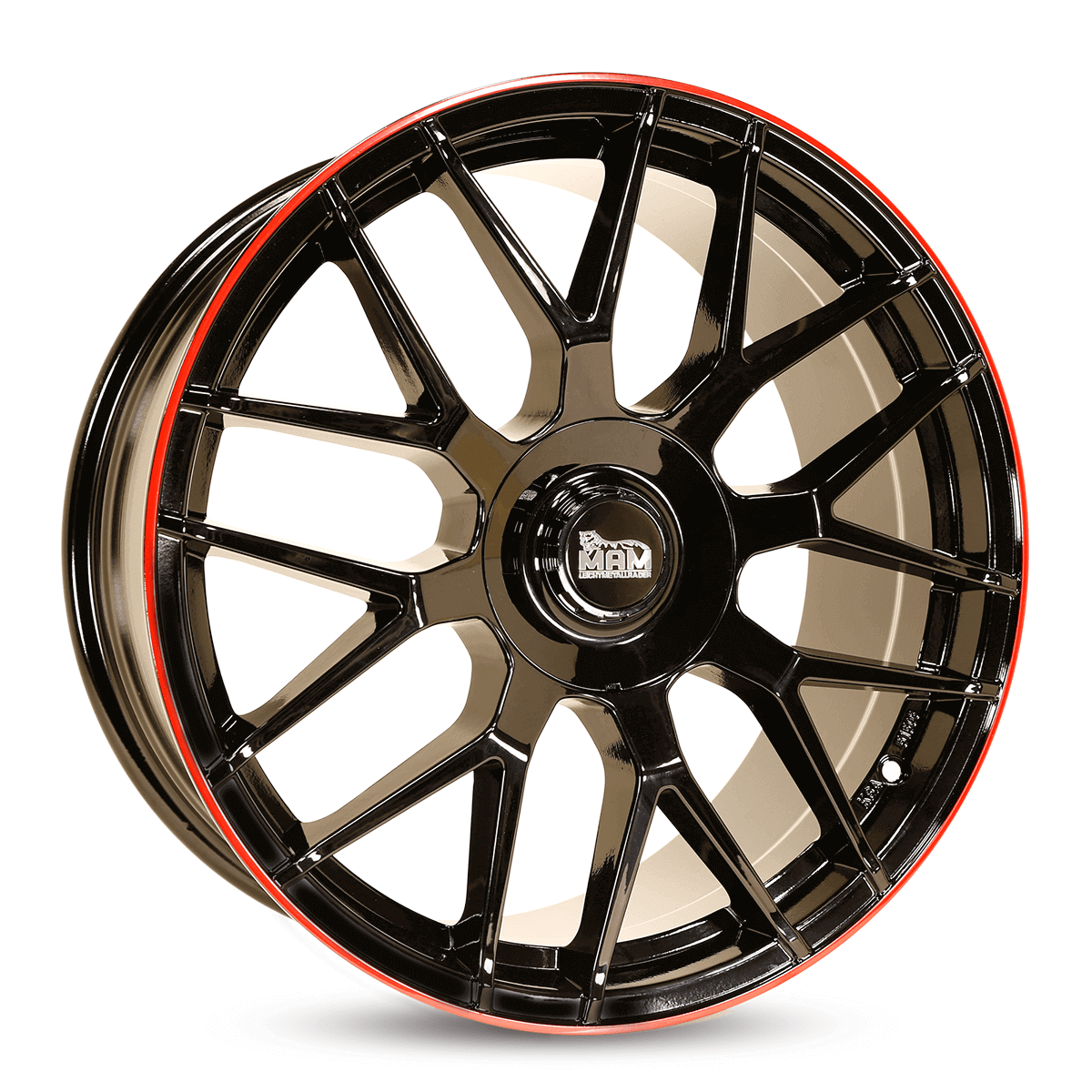 MAM-GT1-Black-Painted-Red-Lip-Black-18x8-66.6-wheels-rims-felger-Felghuset